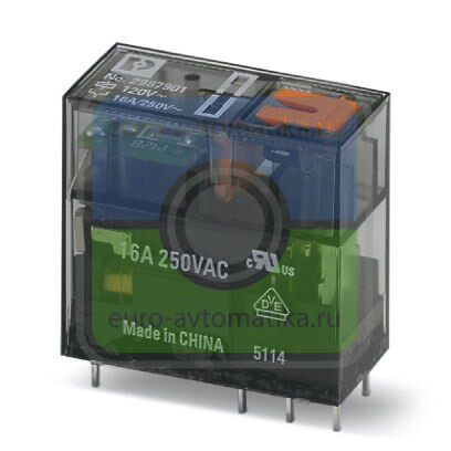 Phoenix contact 2987901 REL-MR-120AC/21HC/MS Одиночное реле