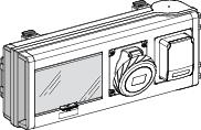 Schneider Electric KNB32CP35 ОТВОДНОЙ БЛОК 32А С 2 СИЛОВЫМИ РОЗ.