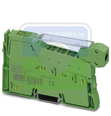 Phoenix contact 2861360 IB IL 24 TC-PAC Функциональные клеммные модули Inline