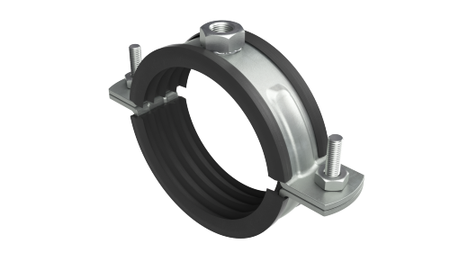 DKC BHH21500 Хомут для высоких нагрузок с изоляцией с гайкой М16 для труб d 5"