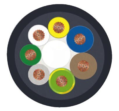 Phoenix contact 1516353 SACB-C-H180-4/ 4- 5,0PUR SCO Разъем с кабелем