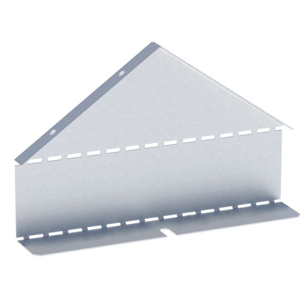 EKF zkdsk50500-HDZ Заглушка крышки двускатной на лоток 50х500 мм (1 мм) HDZ EKF