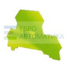 TBLOC 8012396384 Торцевой изолятор для клемм; EPL NTB 2,5-4 2P E (желто-зеленый)
