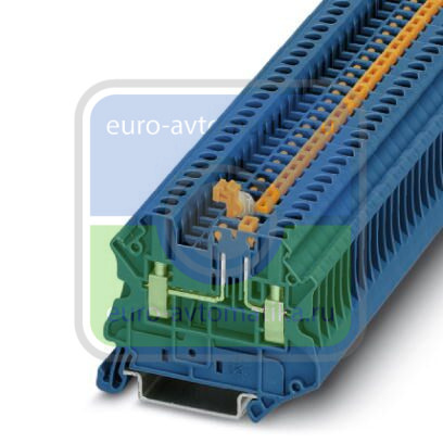 Phoenix contact 3046566 UT 2,5-MT P/P BU Клеммы с ножевыми размыкателями