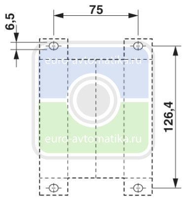 Phoenix contact 3260128 PTPOWER 95-3L/FE-F P Клемма для высокого тока
