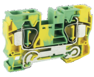 UPUN 421016 Заземляющая клемма пружинная UJ5-16JD