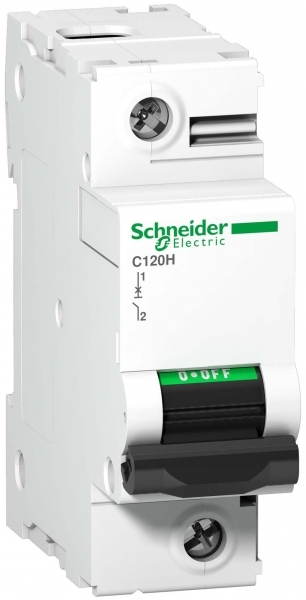Schneider Electric АВТОМАТИЧЕСКИЙ ВЫКЛ. C120H 1П 80A D (арт.A9N18490)