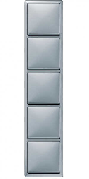 Schneider Electric MTN481560 MERTEN Artec РАМКА 5 постов, АЛЮМИНИЙ, SD