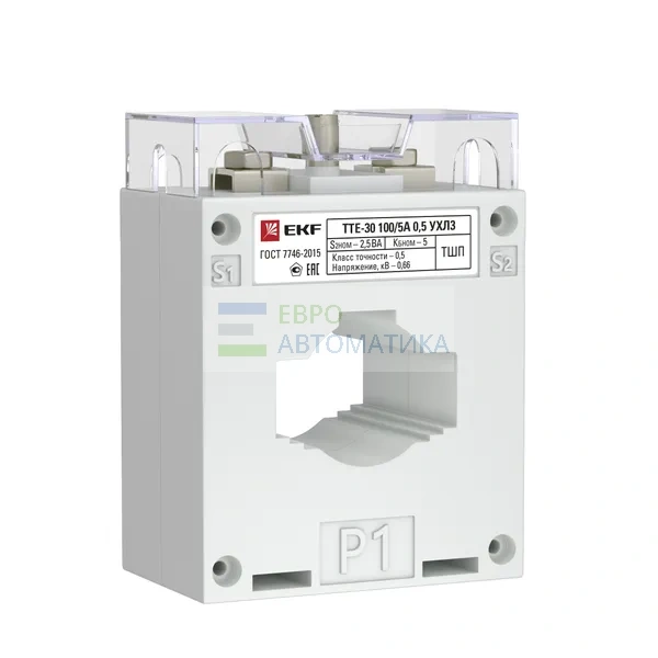 EKF tte-30M-200 Трансформатор тока ТТЕ-30-200/5А mini класс точности 0,5 EKF PROxima