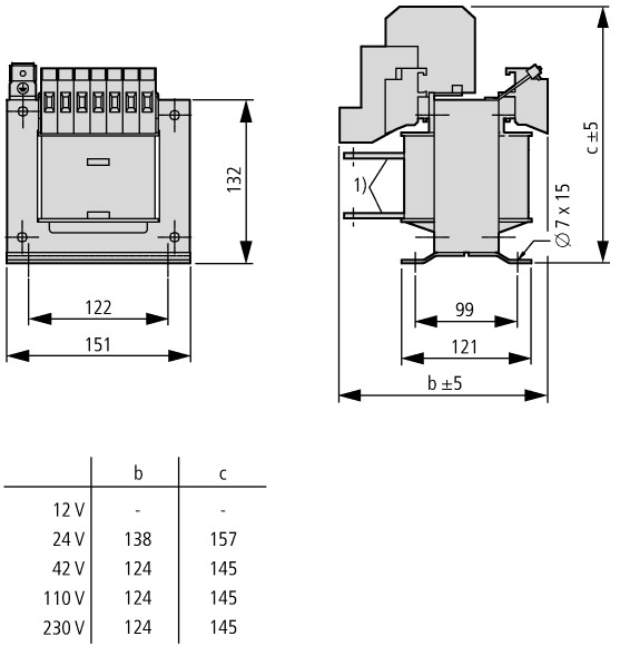 Трансформатор vde 0570 тип st 0 8