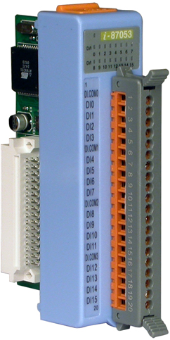 ICP DAS Модуль I-87053 CR 16-channel Isolated digital input module
