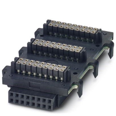 Phoenix contact 2896322 HBUS 53,6-16P-3S BK Шинные соединители на DIN-рейку