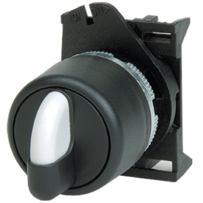 DKC ASSB4D2 Переключатель на 2 положения с возвратом стандартная ручка, синий