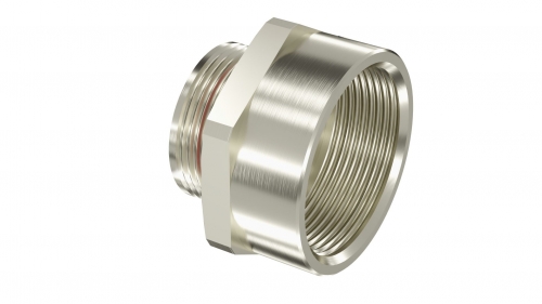 DKC EXDR-M20M32SX Взрывозащищенный Ex d e переходник. Тип В. "наруж.резьб" М20х1,5 - "внутр.резьб" M32х1,5. Нержавеюща