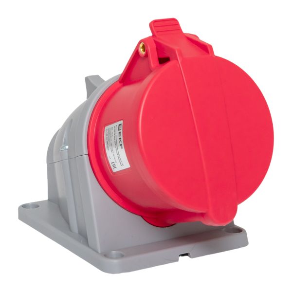 EKF ps-125-32-380-PRO Розетка стационарная наружная 125 3Р+РЕ+N 32А 380В IP44 EKF PROXIMA