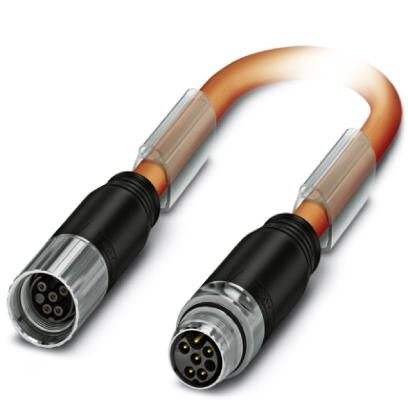 Phoenix contact 1619319 K-5E-M17 M9/2,0-C01/M17 F8 Штекерный разъем, пластиковая заливка с обеих сторон