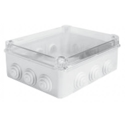 KLEMSAN 690514 Распределительная коробка с заглушками IP65  - прозрачная крышка KJTS 4048 Halogen Free