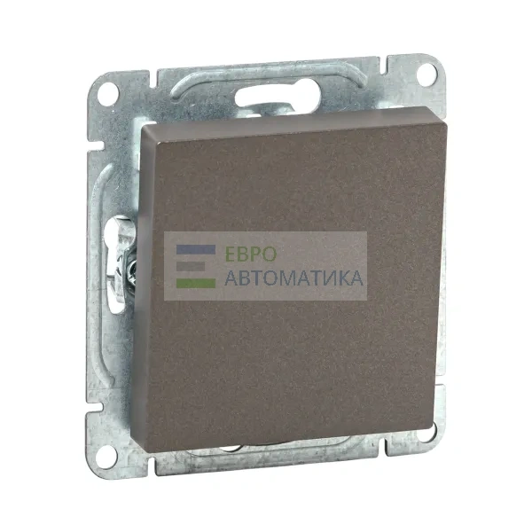 EKF UP1-SWM-12 Механизм выключателя, одноклавишный, перекрёстный, мокко Эпика EKF