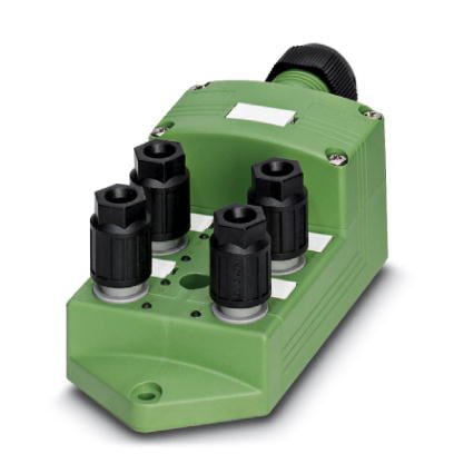 Phoenix contact 1548383 SACB- 4/4-L-C QO-0,34 Коробка датчика и исполнительного элемента