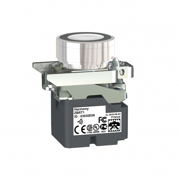 Schneider Electric ZB4RTA1 БЕСПРОВОДНАЯ КНОПКА С БЕЛЫМ ТОЛКАТЕЛЕМ ZB4RTA1