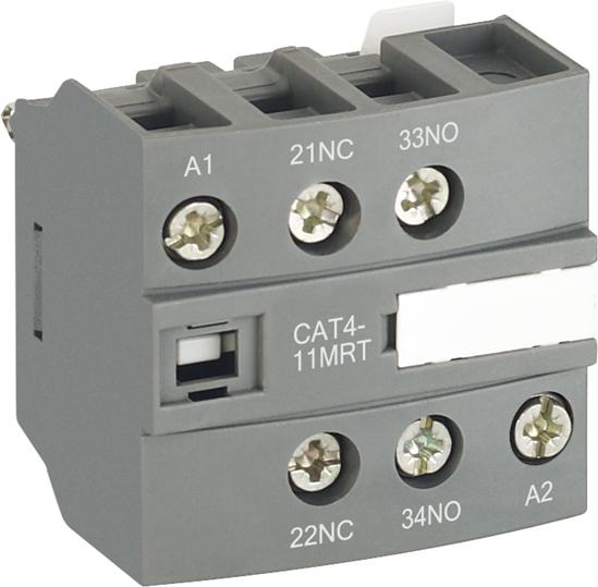 ABB 1SBN010154R1111 Блок контактный дополнительный CAT4-11MRT для контакторов AF..RT и NF..RT