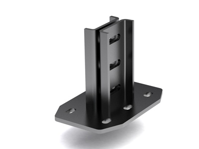 DKC BSF5001HDZ Крепление к потолку для  I-образного профиля BPM-50, горячеоцинкованное