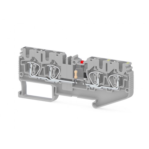 KLEMSAN 311799 Пружинная клемма серии SRD 4CLD-48VDC (Серый)
