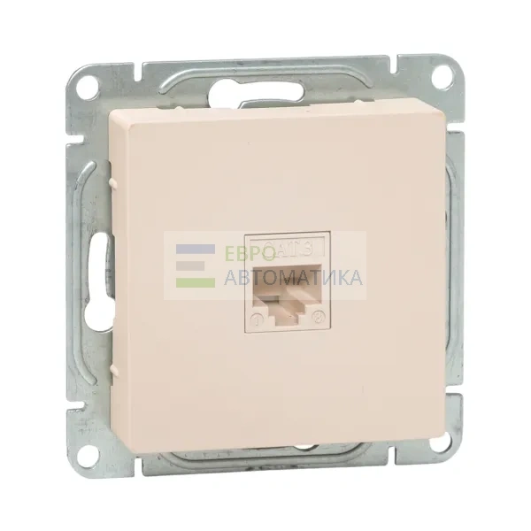 EKF UP1-SOI-RJ11 Механизм розетки RJ11, кремовый Эпика EKF