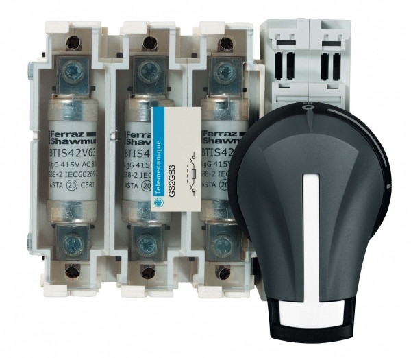 Schneider Electric GS2AH510 РУЧКИ ДЛЯ ФРОНТАЛЬНЫХ ВЫНОСНЫХ РУКОЯТОК IP65.ЧЕРНЫЙ/СЕРЫЙ