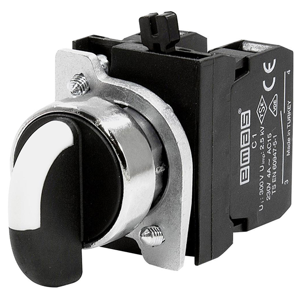 CM101S32 Переключатель 2-0-1 без фиксации (2НО)