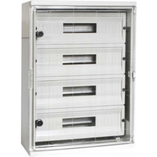 KLEMSAN 690091 Распределительный корпус с прозрачной дверцей - АБС пластик KDT 2533 IP65 Halogen Free