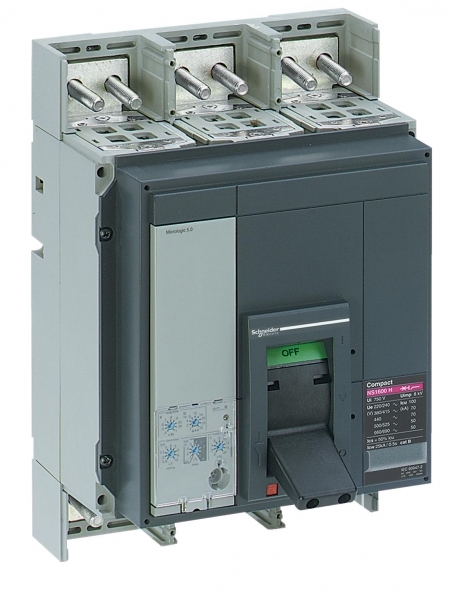 Schneider Electric ВЫКЛЮЧАТЕЛЬ NS1250 H 3P+MICR 2.0 В СБОРЕ (арт.33479)