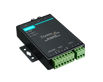 MOXA Преобразователь TCF-142-M-ST-T RS-232/422/485 to ST Fiber Multi mode,up to 2 Km,-40/+75C