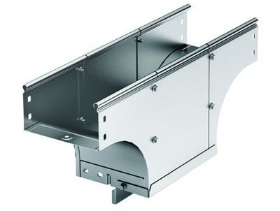 DKC 37172KHDZ Ответвитель TDS T-образный вертикальный ун. осн.100 H100 в комплекте с крепежными элементами и соеди