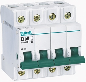 DEKraft 17067DEK Выкл. нагр. 4Р 63А ВН-103 DEKraft