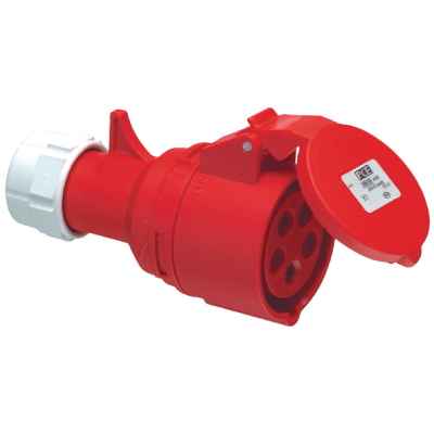 DKC DISC040164 Розетка кабельная IP44 16A 3P+E 400V