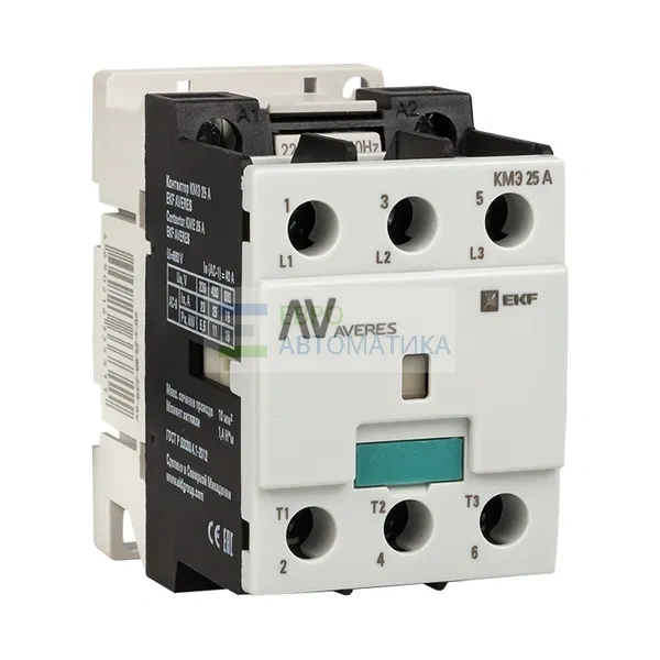 EKF ctr-s-30-00-400-av Контактор КМЭ 30А 400В АС EKF AVERES