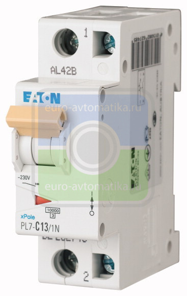 PL7-B13/1N Автоматический выключатель MOELLER / EATON (арт.262729)