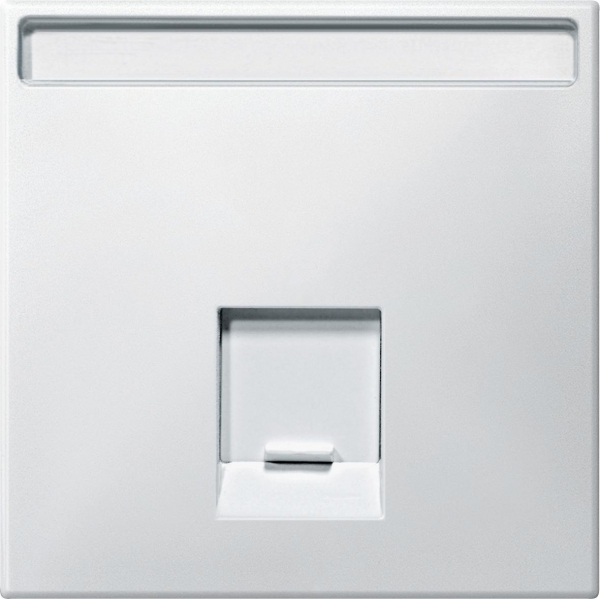 Schneider Electric MTN466419 MERTEN ЦЕНТР.ПЛАТА д/розетки SE 1пост, RJ45, ПОЛ.БЕЛЫЙ, SD