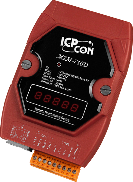ICP DAS Модуль M2M-710D CR Remote Maintenance with serial streaming Solution (RoHS)
