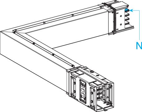 Schneider Electric KSA250DLC4A СЕКЦИЯ УГЛОВАЯ ГОРИЗ. НА ЗАКАЗ 250А