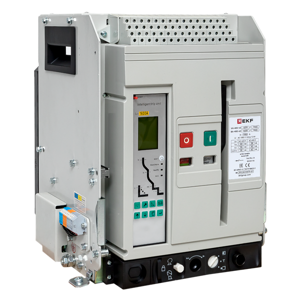 EKF mccb450-1600-630v-4P-v2 Выключатель воздушный автоматический ВА-450 1600/630А 4P 65кА выкатной v2 EKF