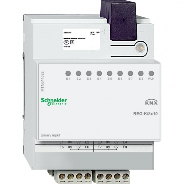 Schneider Electric MTN644592 БИНАРНЫЙ ВХОД REG-K/8X10