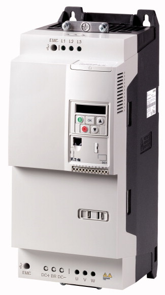 Variable frequency drive, 3-/3-phase 400 V, 46 A, 22 kW, EMC-Filter, Brake-Chopper (DC1-34046FB-A20N)