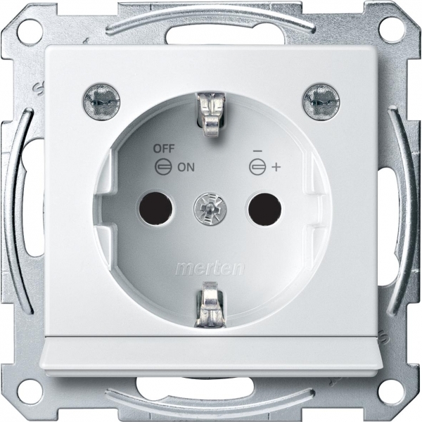 Schneider Electric MTN2304-0319 МЕХ.РОЗ.SCHUKO С МОД.СВЕТОД.ПОДСВ.БЕЛ