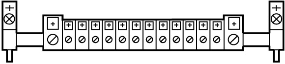 N, клеммный блок (N43RS18)
