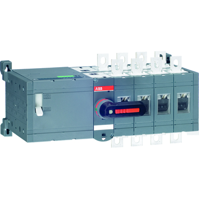 ABB 1SCA022846R1080 Реверсивный рубильник OTM160E4CM110V до 160А 4-полюсный с моторным приводом 110В AC/DC