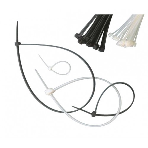 KLEMSAN 533140SUV Кабельная стяжка стокая к УФ излучению; YKB CV 3,2x140 SE; Черная