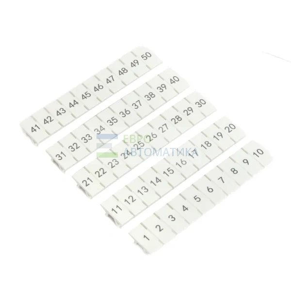 EKF scr-ut-mrk-2,5-1-50 Маркировка для клемм 2.5 UT 1-50 (100 шт)