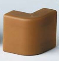 DKC 00396B AEM 22x10 Угол внешний, коричневый